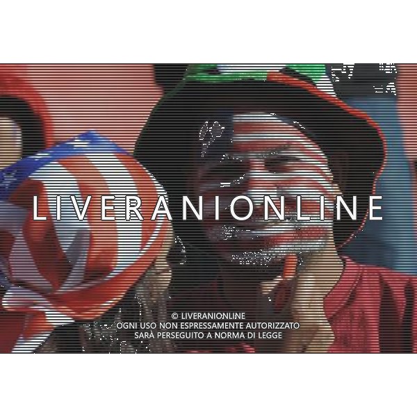 18/06/2010 johannesburg sudafrica world cup fifa 2010 SUDAFRICA CALCIO SPORT GRUPPO C: SLOVENIA - STATI UNITI MATCH 22 nella foto tifosi ph Vitez/AG ALDO LIVERANI SAS