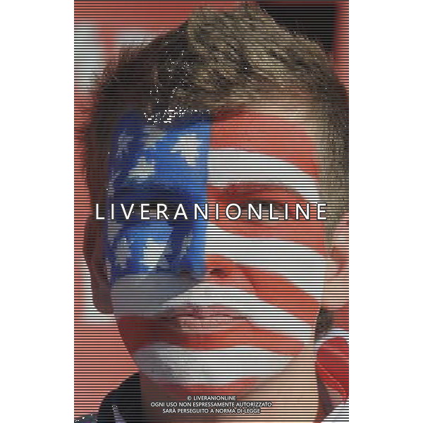 18/06/2010 johannesburg sudafrica world cup fifa 2010 SUDAFRICA CALCIO SPORT GRUPPO C: SLOVENIA - STATI UNITI MATCH 22 nella foto tifosi ph Vitez/AG ALDO LIVERANI SAS