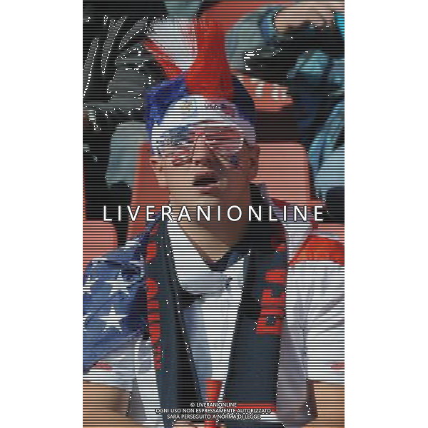 18/06/2010 johannesburg sudafrica world cup fifa 2010 SUDAFRICA CALCIO SPORT GRUPPO C: SLOVENIA - STATI UNITI MATCH 22 nella foto tifosi ph Vitez/AG ALDO LIVERANI SAS