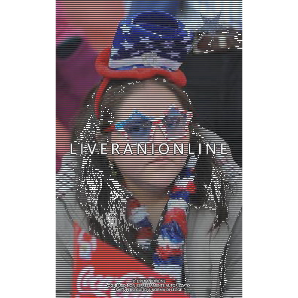 18/06/2010 johannesburg sudafrica world cup fifa 2010 SUDAFRICA CALCIO SPORT GRUPPO C: SLOVENIA - STATI UNITI MATCH 22 nella foto tifosi ph Vitez/AG ALDO LIVERANI SAS