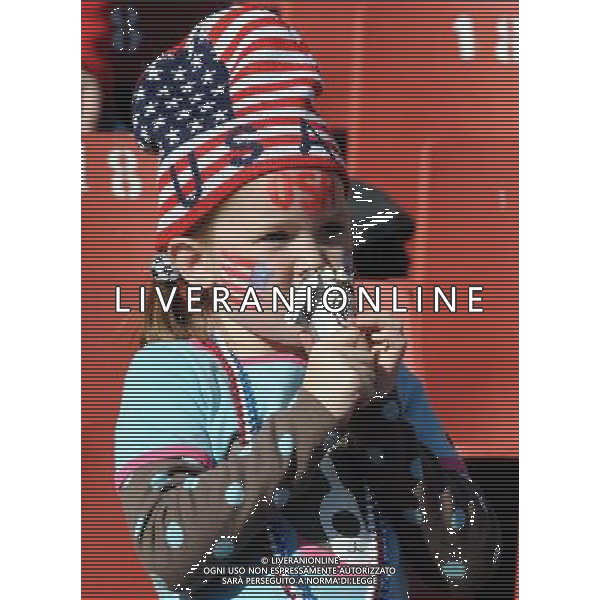 18/06/2010 johannesburg sudafrica world cup fifa 2010 SUDAFRICA CALCIO SPORT GRUPPO C: SLOVENIA - STATI UNITI MATCH 22 nella foto tifosi ph Vitez/AG ALDO LIVERANI SAS