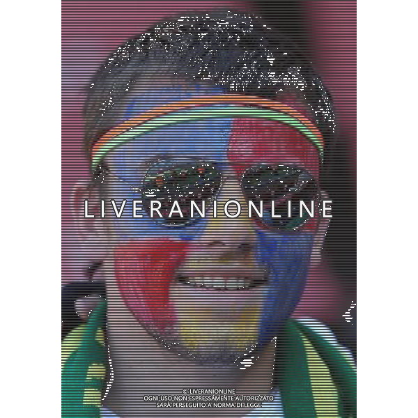 18/06/2010 johannesburg sudafrica world cup fifa 2010 SUDAFRICA CALCIO SPORT GRUPPO C: SLOVENIA - STATI UNITI MATCH 22 nella foto tifosi ph Vitez/AG ALDO LIVERANI SAS