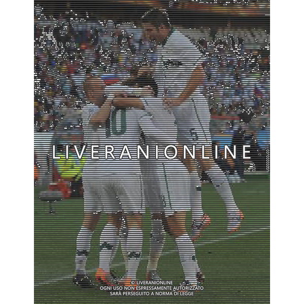 Fifa World Cup Sud Africa 2010 Match #22 Johannesburg (Ellis Park Stadium) - 18.06.2010 Slovenia-USA Nella Foto:esultanza birsa /Ph.Vitez-Ag. Aldo Liverani