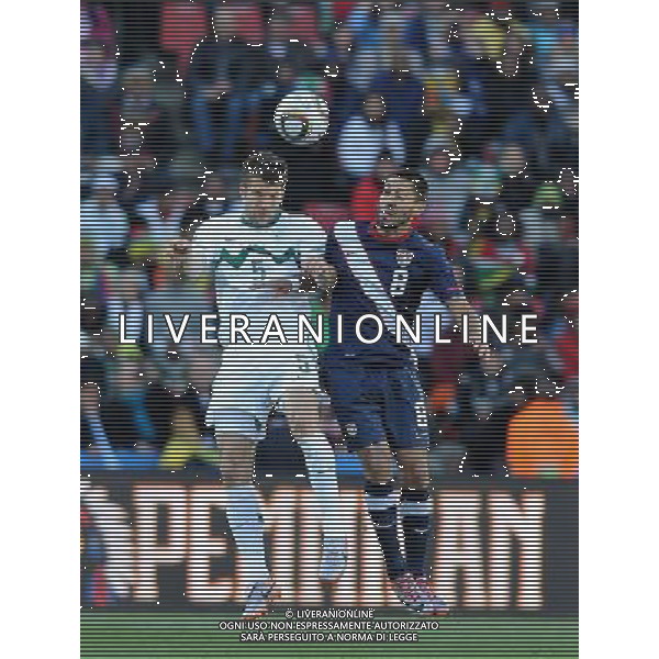 Fifa World Cup Sud Africa 2010 Match #22 Johannesburg (Ellis Park Stadium) - 18.06.2010 Slovenia-USA Nella Foto:cesar-dempsey /Ph.Vitez-Ag. Aldo Liverani