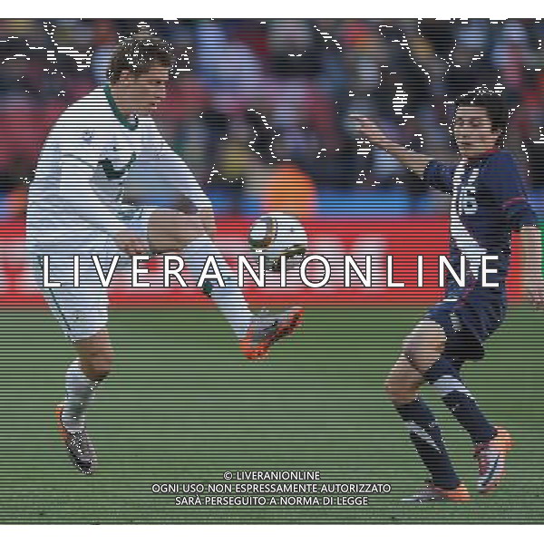 Fifa World Cup Sud Africa 2010 Match #22 Johannesburg (Ellis Park Stadium) - 18.06.2010 Slovenia-USA Nella Foto:birsa-torres /Ph.Vitez-Ag. Aldo Liverani