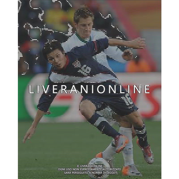 Fifa World Cup Sud Africa 2010 Match #22 Johannesburg (Ellis Park Stadium) - 18.06.2010 Slovenia-USA Nella Foto:torres-koren /Ph.Vitez-Ag. Aldo Liverani