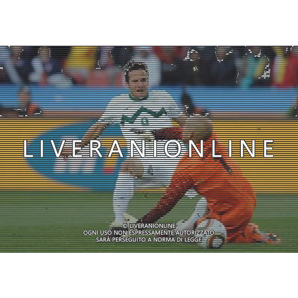 Fifa World Cup Sud Africa 2010 Match #22 Johannesburg (Ellis Park Stadium) - 18.06.2010 Slovenia-USA Nella Foto:ljubijankic gol /Ph.Vitez-Ag. Aldo Liverani