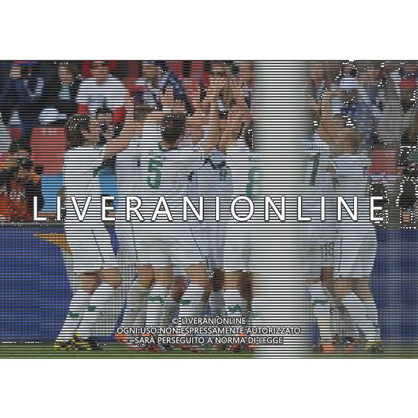 Fifa World Cup Sud Africa 2010 Match #22 Johannesburg (Ellis Park Stadium) - 18.06.2010 Slovenia-USA Nella Foto:esultanza ljubijankic /Ph.Vitez-Ag. Aldo Liverani