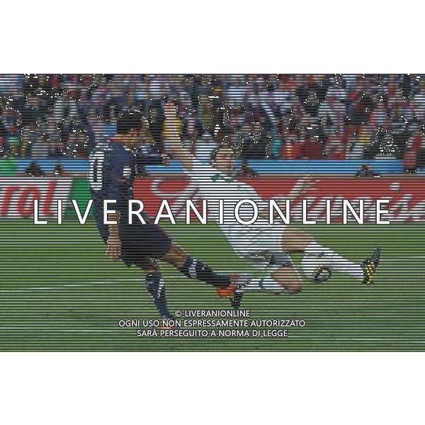 Fifa World Cup Sud Africa 2010 Match #22 Johannesburg (Ellis Park Stadium) - 18.06.2010 Slovenia-USA Nella Foto:donovan gol /Ph.Vitez-Ag. Aldo Liverani