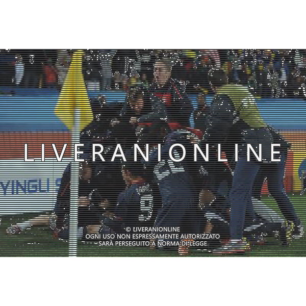 Fifa World Cup Sud Africa 2010 Match #22 Johannesburg (Ellis Park Stadium) - 18.06.2010 Slovenia-USA Nella Foto:bradley esultanza /Ph.Vitez-Ag. Aldo Liverani