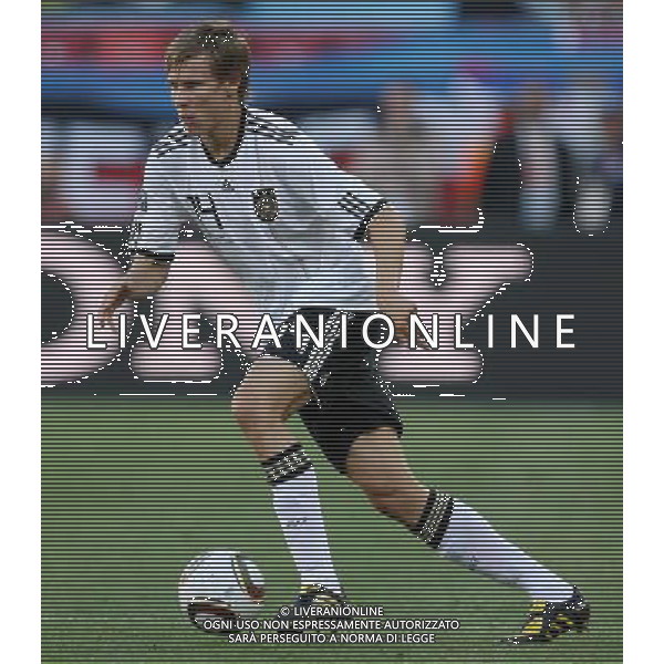 CALCIO SPORT 18.06.2010 WM 2010 Sudafrika 2010 FIFA WORLD CUP SOUTH AFRICA, Spiel 21, Match 21, germania serbia GER-SRB, Germany-Serbia, Deutschland-Serbien, 0:1 nella foto Holger BADSTUBER ph firo/ AG ALDO LIVERANI SAS ONLY ITALY