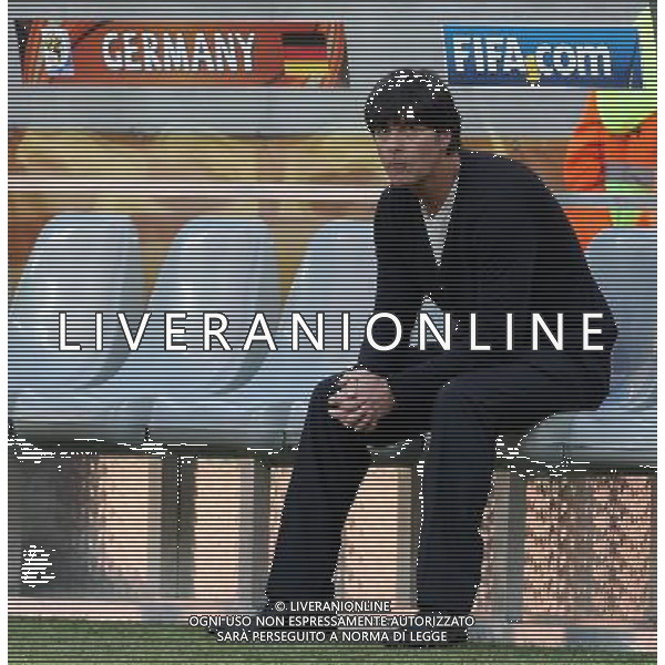 CALCIO SPORT 18.06.2010 WM 2010 Sudafrika 2010 FIFA WORLD CUP SOUTH AFRICA, Spiel 21, Match 21, germania serbia GER-SRB, Germany-Serbia, Deutschland-Serbien, 0:1 Trainer Joachim LOEW ph firo/ AG ALDO LIVERANI SAS ONLY ITALY