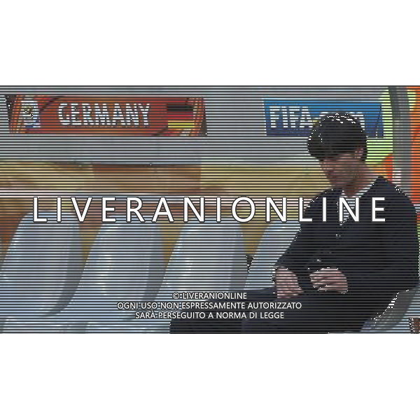 CALCIO SPORT 18.06.2010 WM 2010 Sudafrika 2010 FIFA WORLD CUP SOUTH AFRICA, Spiel 21, Match 21, germania serbia GER-SRB, Germany-Serbia, Deutschland-Serbien, 0:1 nella foto Joachim LOEW ph firo/ AG ALDO LIVERANI SAS ONLY ITALY