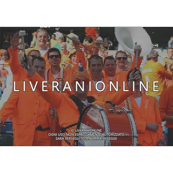 CALCIO SPORT 19.06.2010 coppa del mondo WM 2010 Sudafrica olanda giappone 2010 FIFA WORLD CUP SOUTH AFRICA, Match 25, NED-JPN, Netherlands-Japan, Niederlande, Holland-Japan, nella foto tifo olanda ph firo/ AG ALDO LIVERANI SAS ITALY ONLY