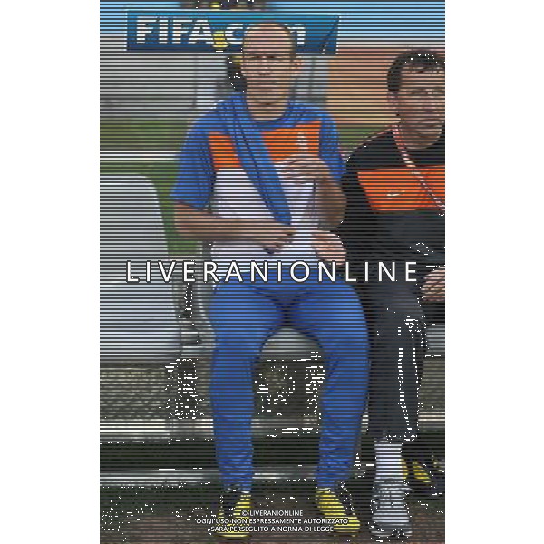 CALCIO SPORT 19.06.2010 coppa del mondo WM 2010 Sudafrica olanda giappone 2010 FIFA WORLD CUP SOUTH AFRICA, Match 25, NED-JPN, Netherlands-Japan, Niederlande, Holland-Japan, nella fotoArjen ROBBEN ph firo/ AG ALDO LIVERANI SAS ITALY ONLY