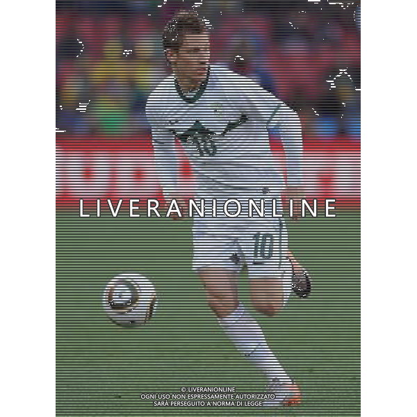 Fifa World Cup Sud Africa 2010 Match #22 Johannesburg (Ellis Park Stadium) - 18.06.2010 Slovenia-USA Nella Foto:Valter BIRSA /Ph.Vitez-Ag. Aldo Liverani