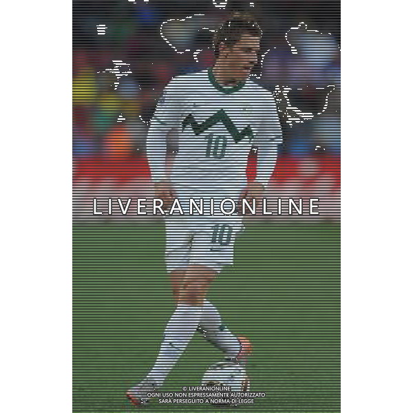 Fifa World Cup Sud Africa 2010 Match #22 Johannesburg (Ellis Park Stadium) - 18.06.2010 Slovenia-USA Nella Foto:Valter BIRSA /Ph.Vitez-Ag. Aldo Liverani