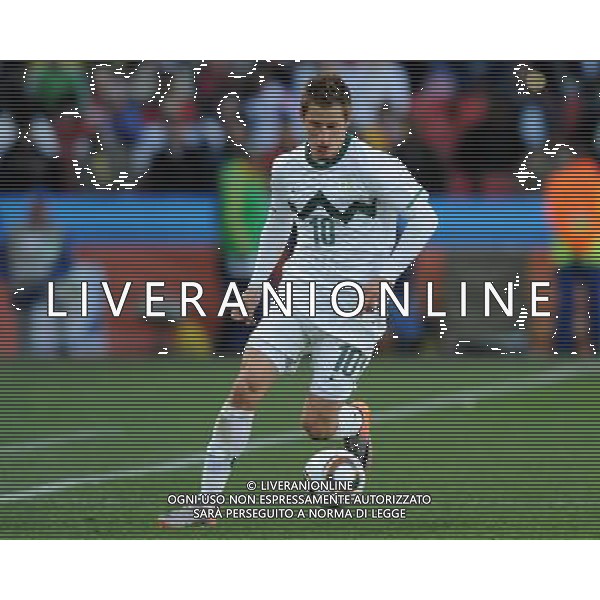 Fifa World Cup Sud Africa 2010 Match #22 Johannesburg (Ellis Park Stadium) - 18.06.2010 Slovenia-USA Nella Foto:Valter BIRSA /Ph.Vitez-Ag. Aldo Liverani