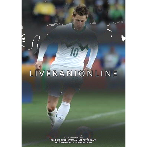 Fifa World Cup Sud Africa 2010 Match #22 Johannesburg (Ellis Park Stadium) - 18.06.2010 Slovenia-USA Nella Foto:Valter BIRSA /Ph.Vitez-Ag. Aldo Liverani