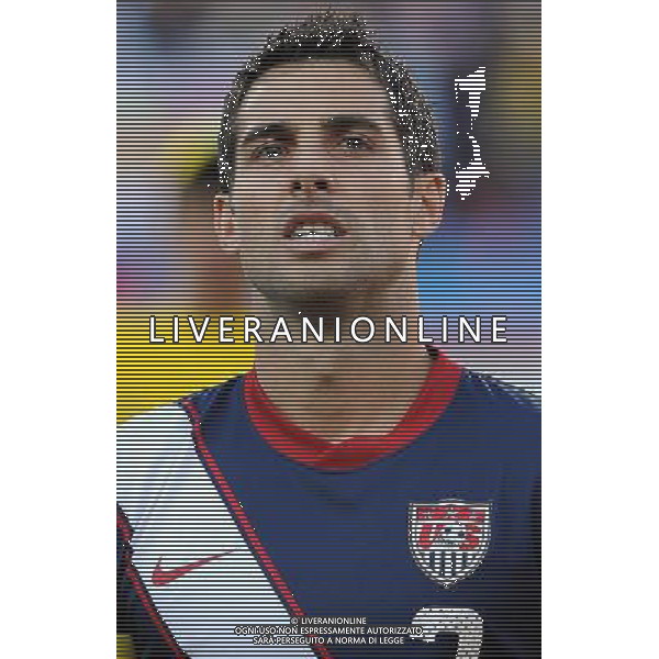 Fifa World Cup Sud Africa 2010 Match #22 Johannesburg (Ellis Park Stadium) - 18.06.2010 Slovenia-USA Nella Foto:Carlos BOCANEGRA /Ph.Vitez-Ag. Aldo Liverani