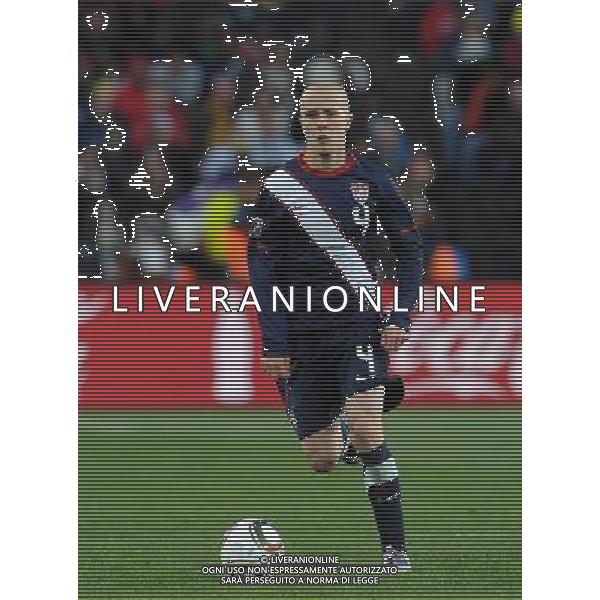 Fifa World Cup Sud Africa 2010 Match #22 Johannesburg (Ellis Park Stadium) - 18.06.2010 Slovenia-USA Nella Foto:Michael BRADLEY /Ph.Vitez-Ag. Aldo Liverani