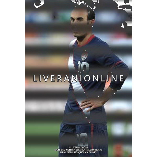 Fifa World Cup Sud Africa 2010 Match #22 Johannesburg (Ellis Park Stadium) - 18.06.2010 Slovenia-USA Nella Foto:Landon DONOVAN /Ph.Vitez-Ag. Aldo Liverani