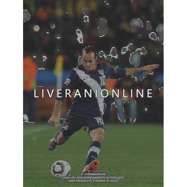 Fifa World Cup Sud Africa 2010 Match #22 Johannesburg (Ellis Park Stadium) - 18.06.2010 Slovenia-USA Nella Foto:Landon DONOVAN /Ph.Vitez-Ag. Aldo Liverani