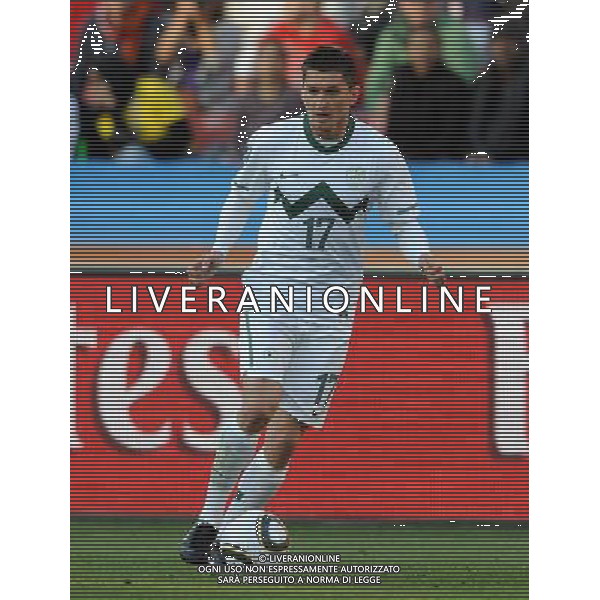 Fifa World Cup Sud Africa 2010 Match #22 Johannesburg (Ellis Park Stadium) - 18.06.2010 Slovenia-USA Nella Foto:Andraz KIRM /Ph.Vitez-Ag. Aldo Liverani