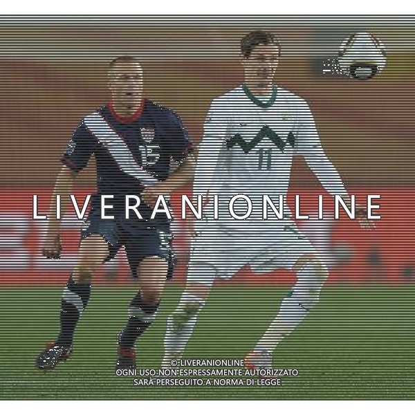 Fifa World Cup Sud Africa 2010 Match #22 Johannesburg (Ellis Park Stadium) - 18.06.2010 Slovenia-USA Nella Foto:Milivoje NOVAKOVIC /Ph.Vitez-Ag. Aldo Liverani