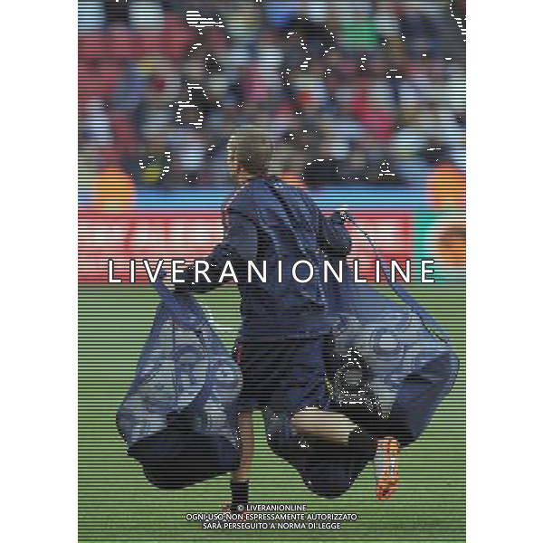 Fifa World Cup Sud Africa 2010 Match #22 Johannesburg (Ellis Park Stadium) - 18.06.2010 Slovenia-USA Nella Foto:Palloni-Allenamento /Ph.Vitez-Ag. Aldo Liverani