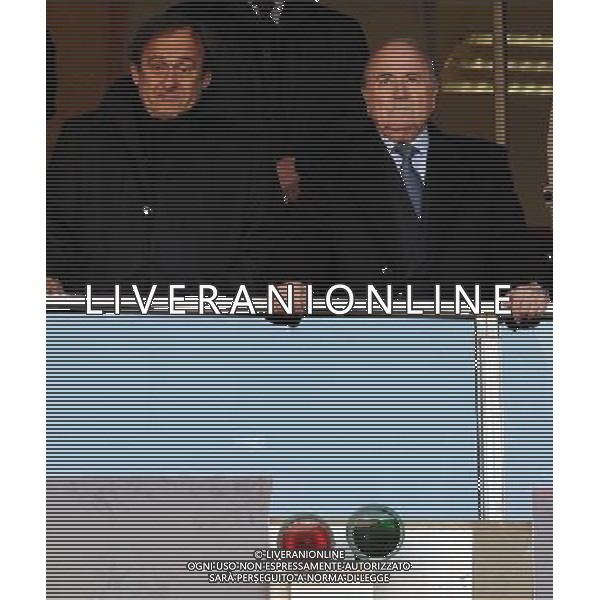 Fifa World Cup Sud Africa 2010 Match #22 Johannesburg (Ellis Park Stadium) - 18.06.2010 Slovenia-USA Nella Foto:Michel PLATINI-Joseph BLATTER /Ph.Vitez-Ag. Aldo Liverani