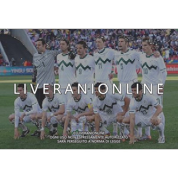 Fifa World Cup Sud Africa 2010 Match #22 Johannesburg (Ellis Park Stadium) - 18.06.2010 Slovenia-USA Nella Foto:Slovenia-Squadra-Formazione /Ph.Vitez-Ag. Aldo Liverani