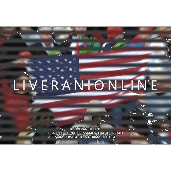 Fifa World Cup Sud Africa 2010 Match #22 Johannesburg (Ellis Park Stadium) - 18.06.2010 Slovenia-USA Nella Foto:Tifosi /Ph.Vitez-Ag. Aldo Liverani