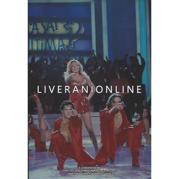 TRASMISSIONE TELEVISIVA\'LA SAI L\'ULTIMA?\' 1995 NELLA FOTO PAOLA BARALE AG ALDO LIVERANI