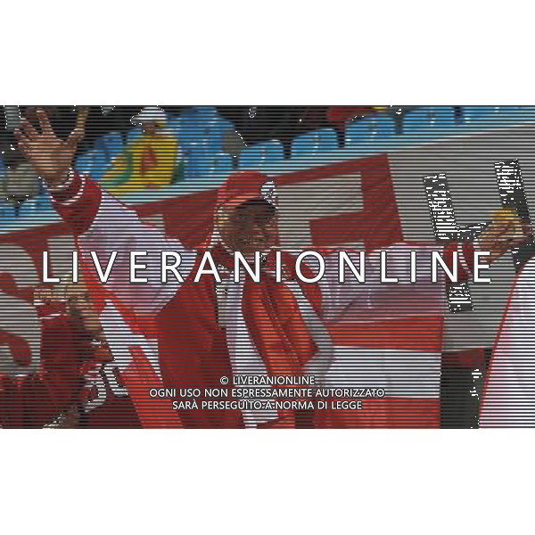 Fifa World Cup Sud Africa 2010 Match #26 Tshwane/Pretoria (Lotus Versfeld Stadium) - 19.06.2010 Camerun-Danimarca Nella Foto:Tifosi /Ph.Vitez-Ag. Aldo Liverani