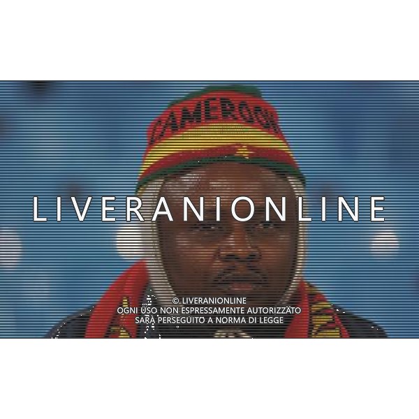 Fifa World Cup Sud Africa 2010 Match #26 Tshwane/Pretoria (Lotus Versfeld Stadium) - 19.06.2010 Camerun-Danimarca Nella Foto:Tifosi /Ph.Vitez-Ag. Aldo Liverani