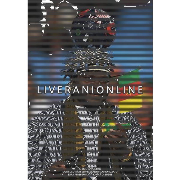 Fifa World Cup Sud Africa 2010 Match #26 Tshwane/Pretoria (Lotus Versfeld Stadium) - 19.06.2010 Camerun-Danimarca Nella Foto:Tifosi /Ph.Vitez-Ag. Aldo Liverani