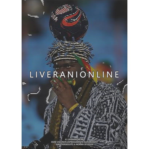 Fifa World Cup Sud Africa 2010 Match #26 Tshwane/Pretoria (Lotus Versfeld Stadium) - 19.06.2010 Camerun-Danimarca Nella Foto:Tifosi /Ph.Vitez-Ag. Aldo Liverani