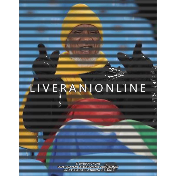 Fifa World Cup Sud Africa 2010 Match #26 Tshwane/Pretoria (Lotus Versfeld Stadium) - 19.06.2010 Camerun-Danimarca Nella Foto:Tifosi /Ph.Vitez-Ag. Aldo Liverani