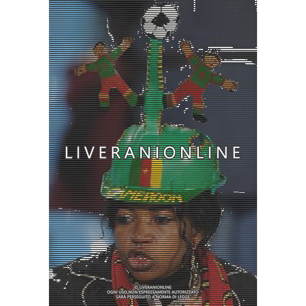 Fifa World Cup Sud Africa 2010 Match #26 Tshwane/Pretoria (Lotus Versfeld Stadium) - 19.06.2010 Camerun-Danimarca Nella Foto:Tifosi /Ph.Vitez-Ag. Aldo Liverani