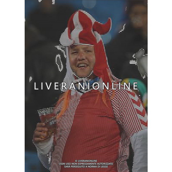 Fifa World Cup Sud Africa 2010 Match #26 Tshwane/Pretoria (Lotus Versfeld Stadium) - 19.06.2010 Camerun-Danimarca Nella Foto:Tifosi /Ph.Vitez-Ag. Aldo Liverani