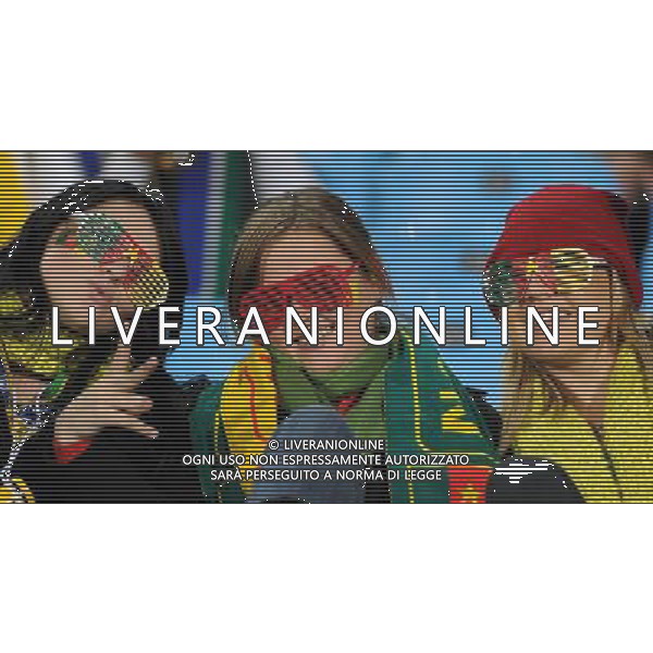 Fifa World Cup Sud Africa 2010 Match #26 Tshwane/Pretoria (Lotus Versfeld Stadium) - 19.06.2010 Camerun-Danimarca Nella Foto:Tifosi /Ph.Vitez-Ag. Aldo Liverani