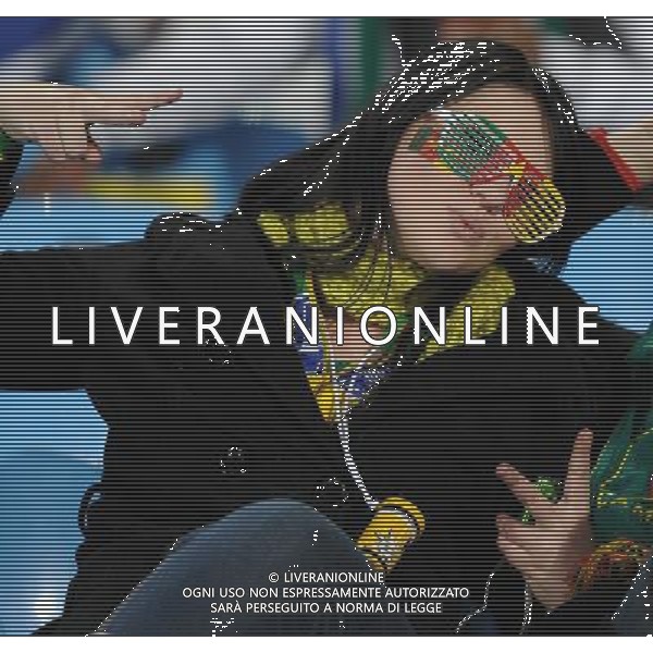 Fifa World Cup Sud Africa 2010 Match #26 Tshwane/Pretoria (Lotus Versfeld Stadium) - 19.06.2010 Camerun-Danimarca Nella Foto:Tifosi /Ph.Vitez-Ag. Aldo Liverani