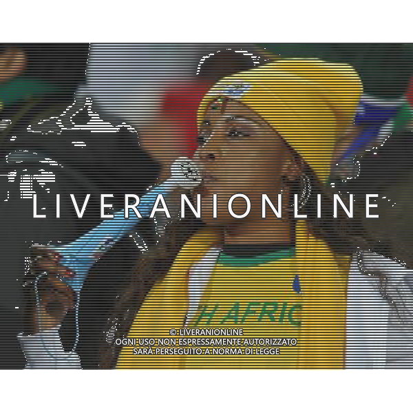 Fifa World Cup Sud Africa 2010 Match #26 Tshwane/Pretoria (Lotus Versfeld Stadium) - 19.06.2010 Camerun-Danimarca Nella Foto:Tifosi /Ph.Vitez-Ag. Aldo Liverani