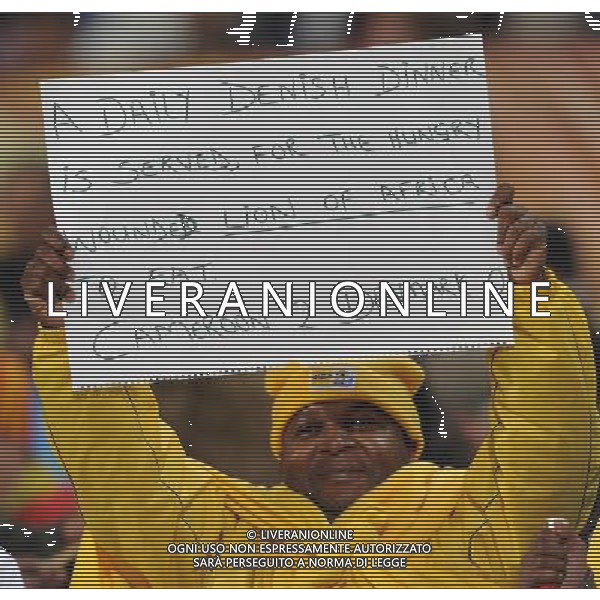 Fifa World Cup Sud Africa 2010 Match #26 Tshwane/Pretoria (Lotus Versfeld Stadium) - 19.06.2010 Camerun-Danimarca Nella Foto:Tifosi /Ph.Vitez-Ag. Aldo Liverani