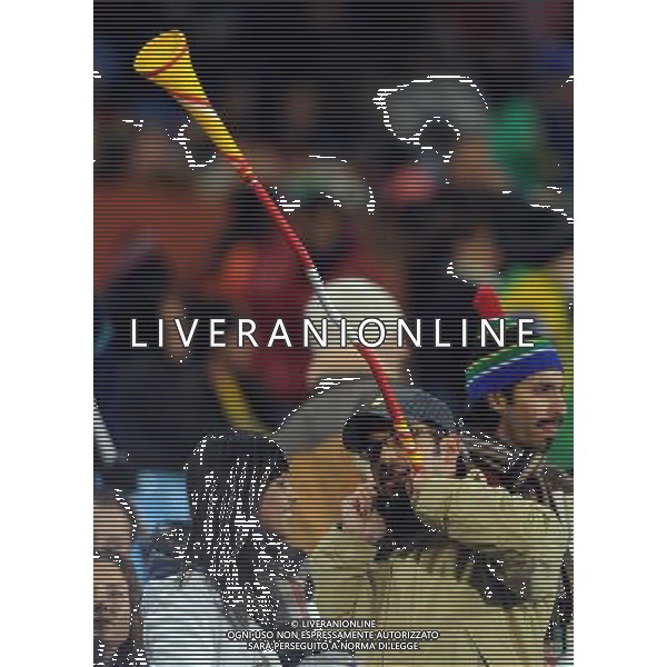 Fifa World Cup Sud Africa 2010 Match #26 Tshwane/Pretoria (Lotus Versfeld Stadium) - 19.06.2010 Camerun-Danimarca Nella Foto:Tifosi /Ph.Vitez-Ag. Aldo Liverani