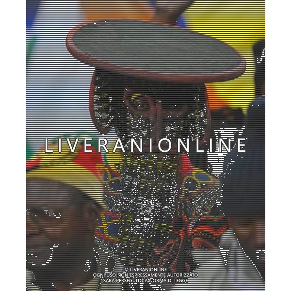 Fifa World Cup Sud Africa 2010 Match #26 Tshwane/Pretoria (Lotus Versfeld Stadium) - 19.06.2010 Camerun-Danimarca Nella Foto:Tifosi /Ph.Vitez-Ag. Aldo Liverani
