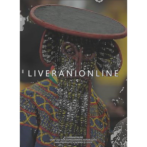 Fifa World Cup Sud Africa 2010 Match #26 Tshwane/Pretoria (Lotus Versfeld Stadium) - 19.06.2010 Camerun-Danimarca Nella Foto:Tifosi /Ph.Vitez-Ag. Aldo Liverani