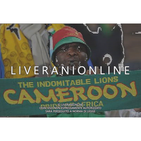 Fifa World Cup Sud Africa 2010 Match #26 Tshwane/Pretoria (Lotus Versfeld Stadium) - 19.06.2010 Camerun-Danimarca Nella Foto:Tifosi /Ph.Vitez-Ag. Aldo Liverani