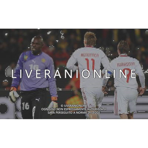 Fifa World Cup Sud Africa 2010 Match #26 Tshwane/Pretoria (Lotus Versfeld Stadium) - 19.06.2010 Camerun-Danimarca Nella Foto:esultanza dopo il gol di bendter /Ph.Vitez-Ag. Aldo Liverani